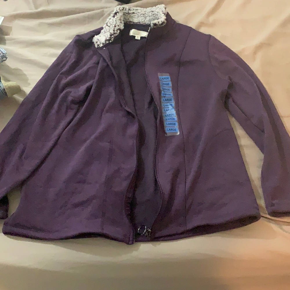 Purple jacket